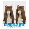 Raphtalia wig tutorial