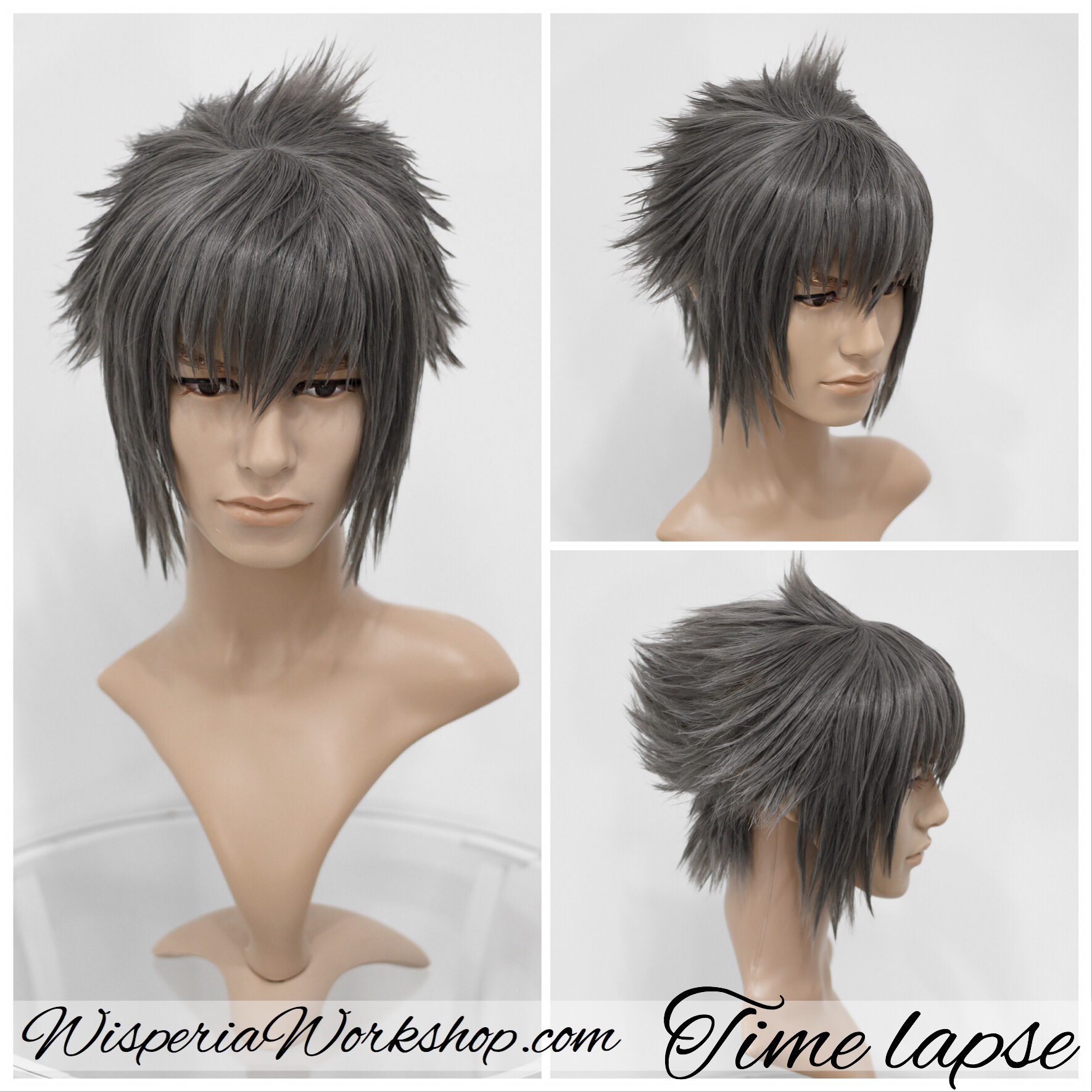 Noctis wig time lapse – Wisperia Workshop