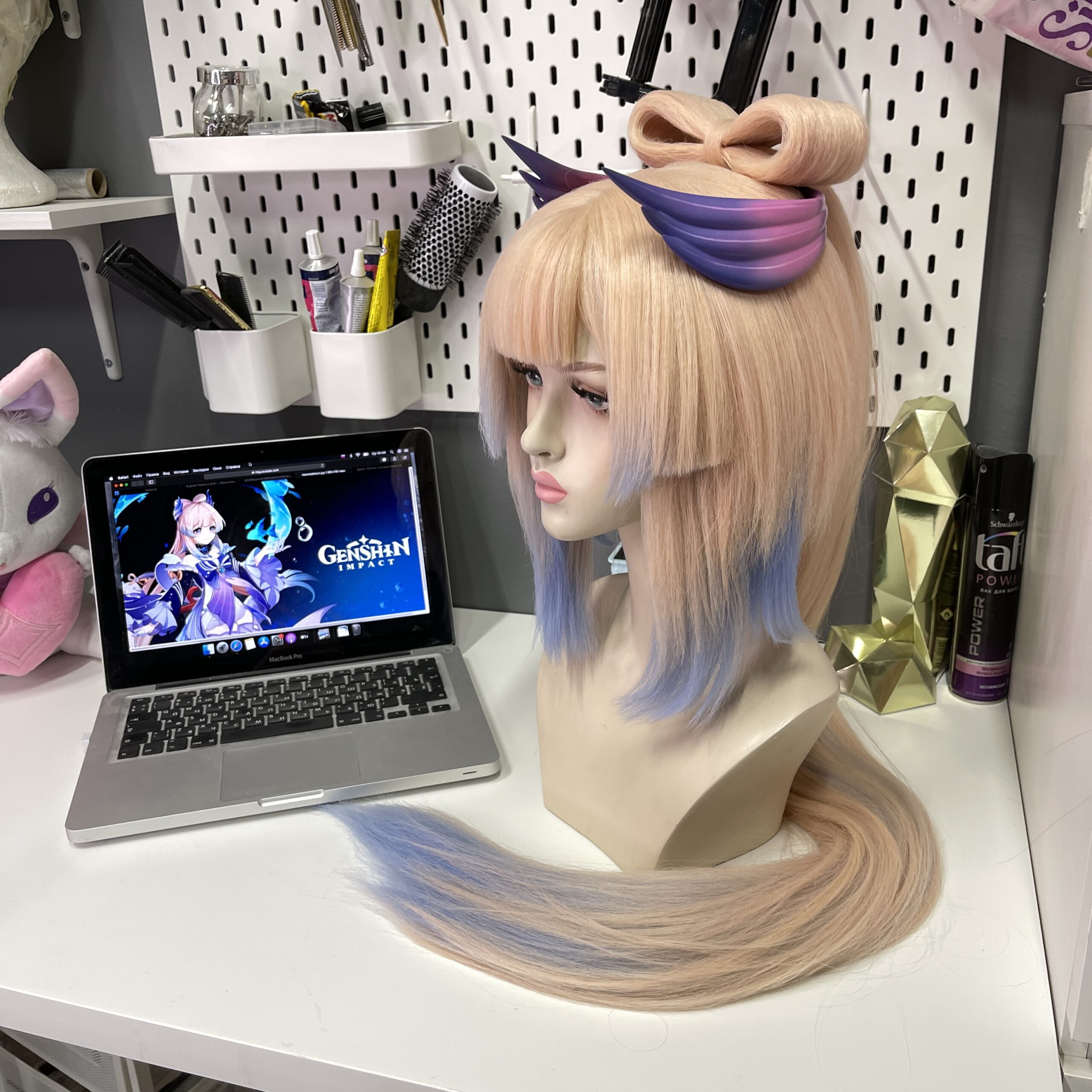 Kokomi Lite wig props