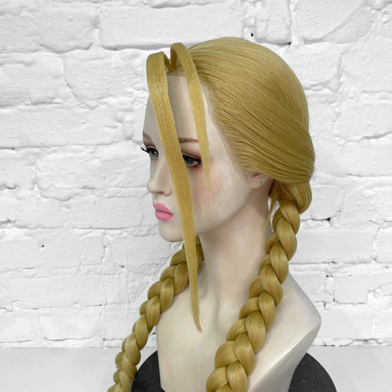 Street Fighter VI Cammy Golden Cosplay Wig