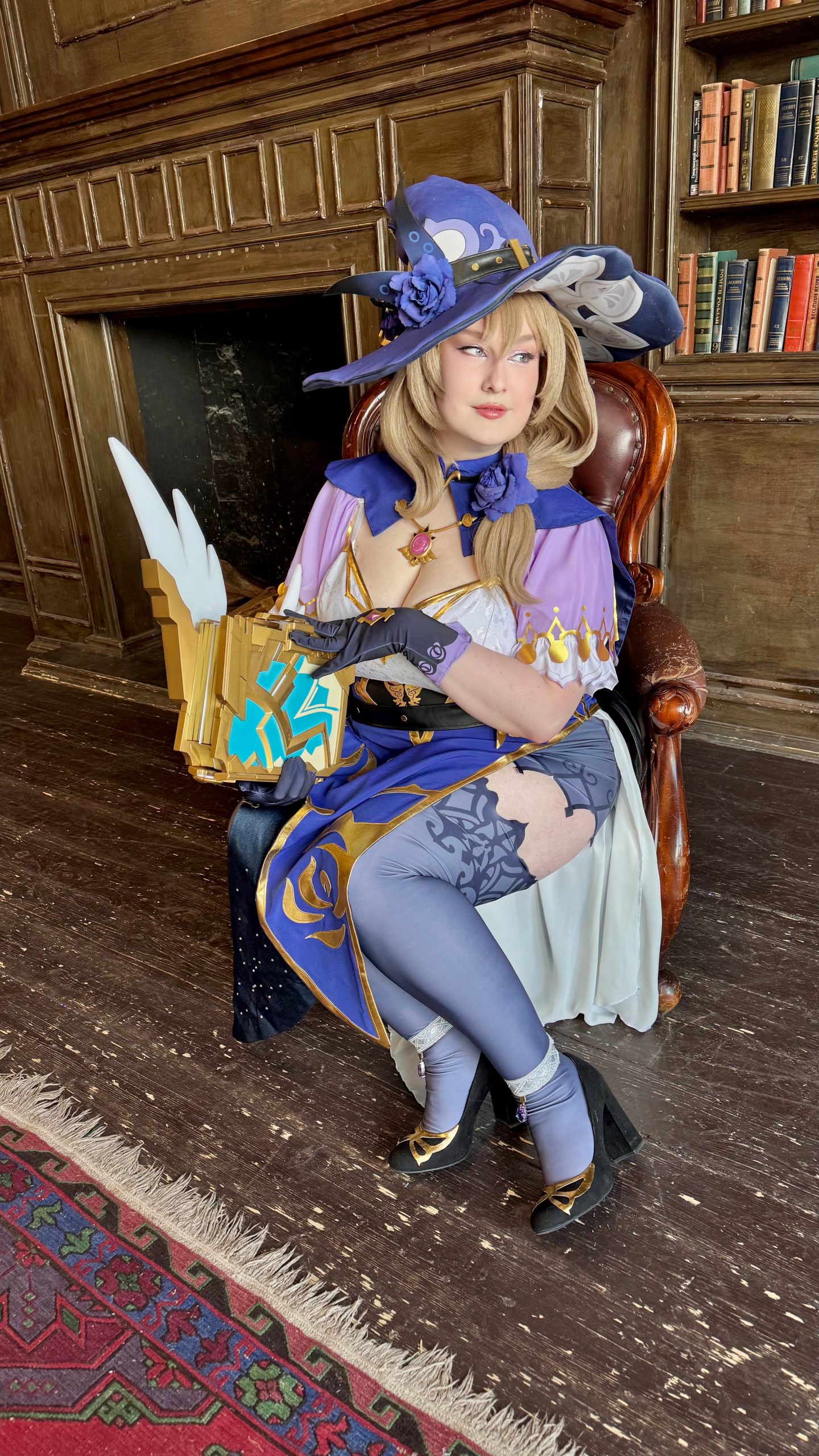Lisa Minci Genshin Impact plus size full cosplay set