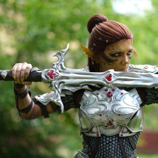 Laezel Baldur's Gate 3 full armor cosplay set